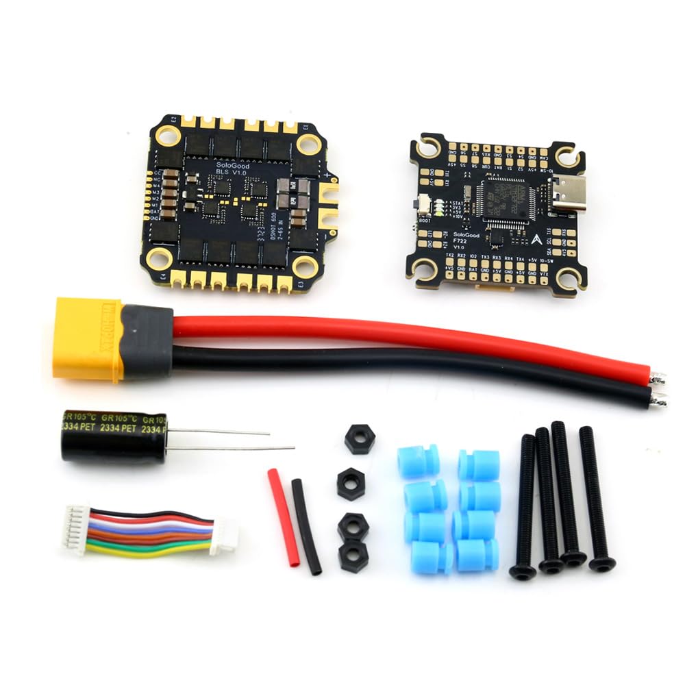 Controlador de vuelo SoloGood F722 30.5x30.5MM con ESC 4in1 - Imagen 9