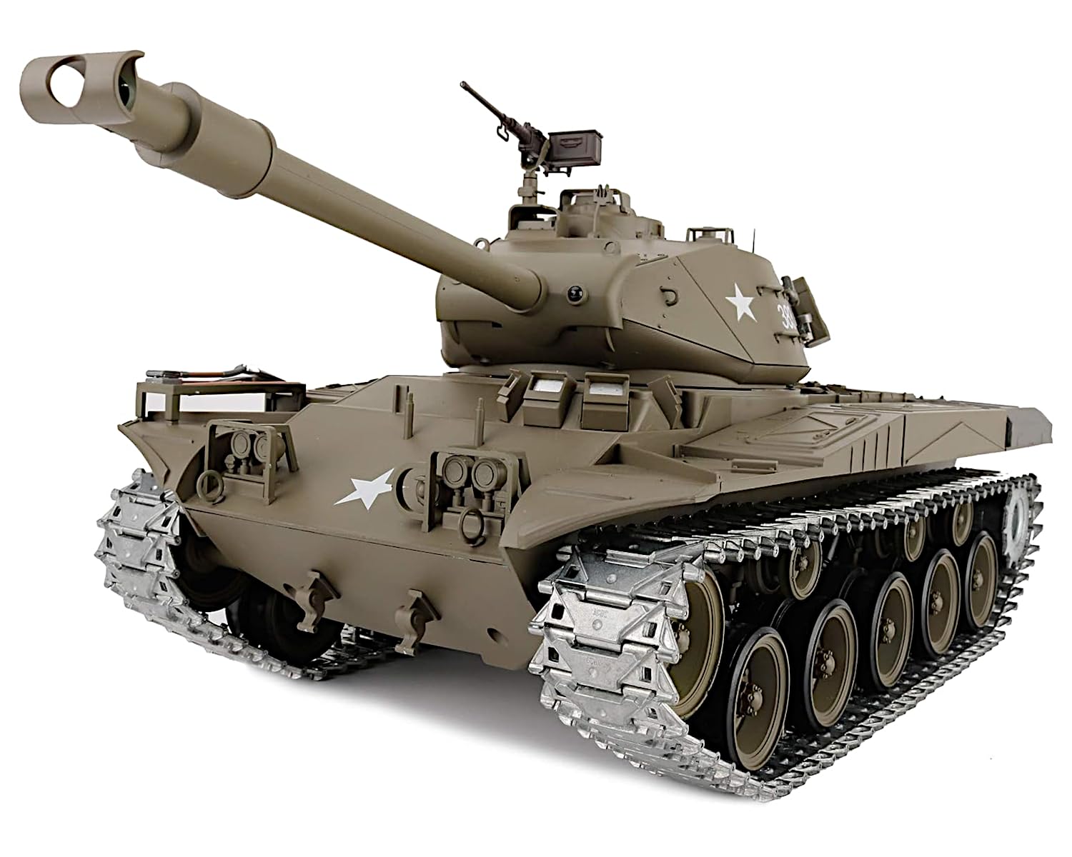 Tanque RC POCO DIVO Walker Bulldog M41A3, 1/16 RTR Vehículo