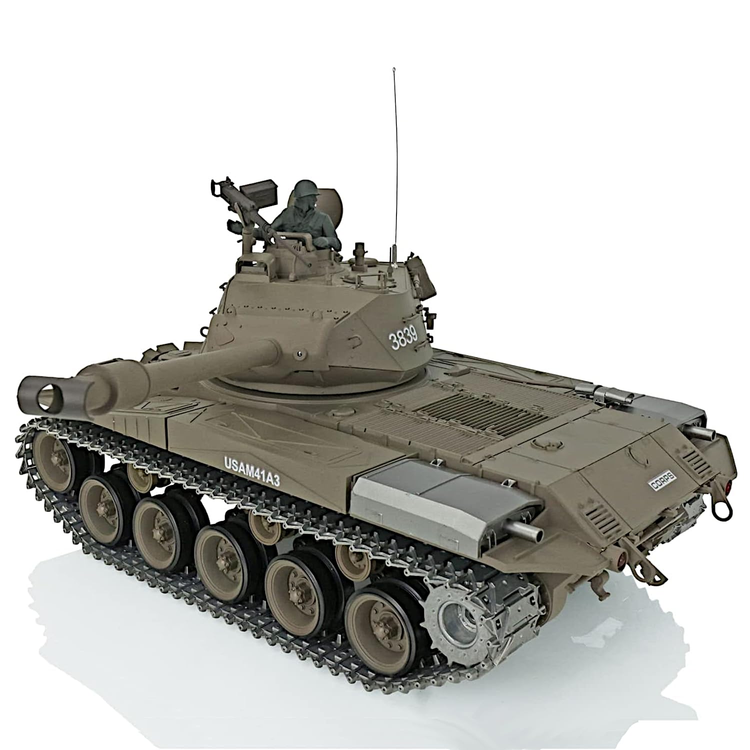 Tanque RC POCO DIVO Walker Bulldog M41A3, 1/16 RTR Vehículo - Imagen 5