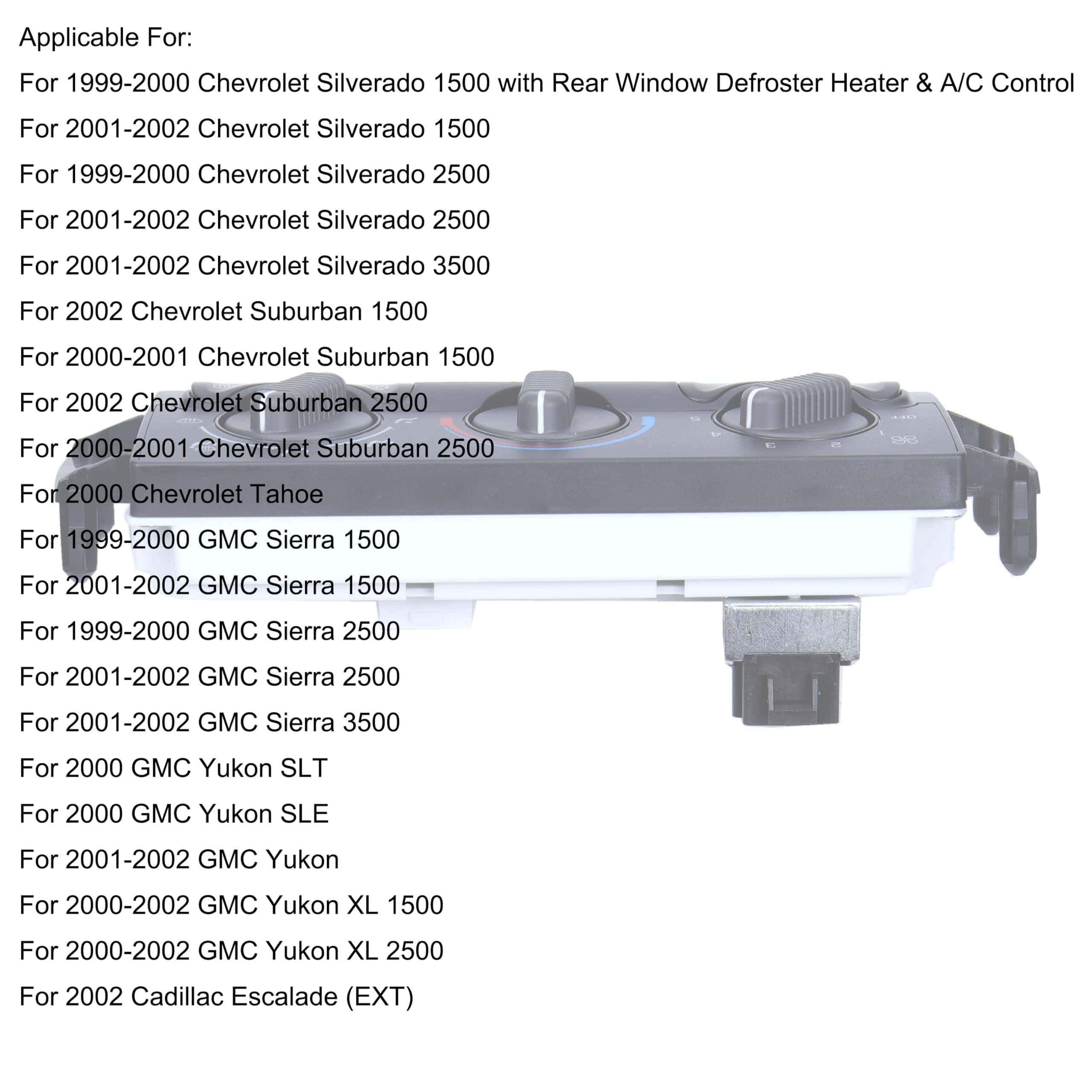 MOCW 599-218 Panel de Control de Clima, Panel de Control de - Imagen 6