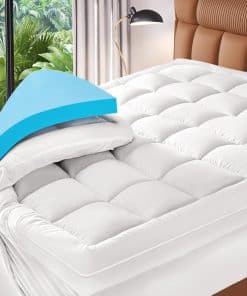 Colchón Topper de Espuma de Memoria Twin XL MEUDYT -