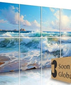 Panel de Pared Acústico Soon Global de 8 Piezas, 48 x 32