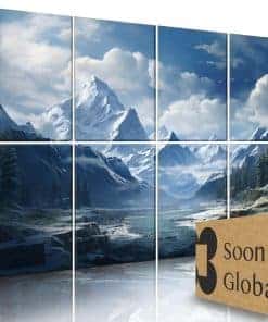 Panel de Pared Acústico Soon Global, Pack de 8 Paneles, 48