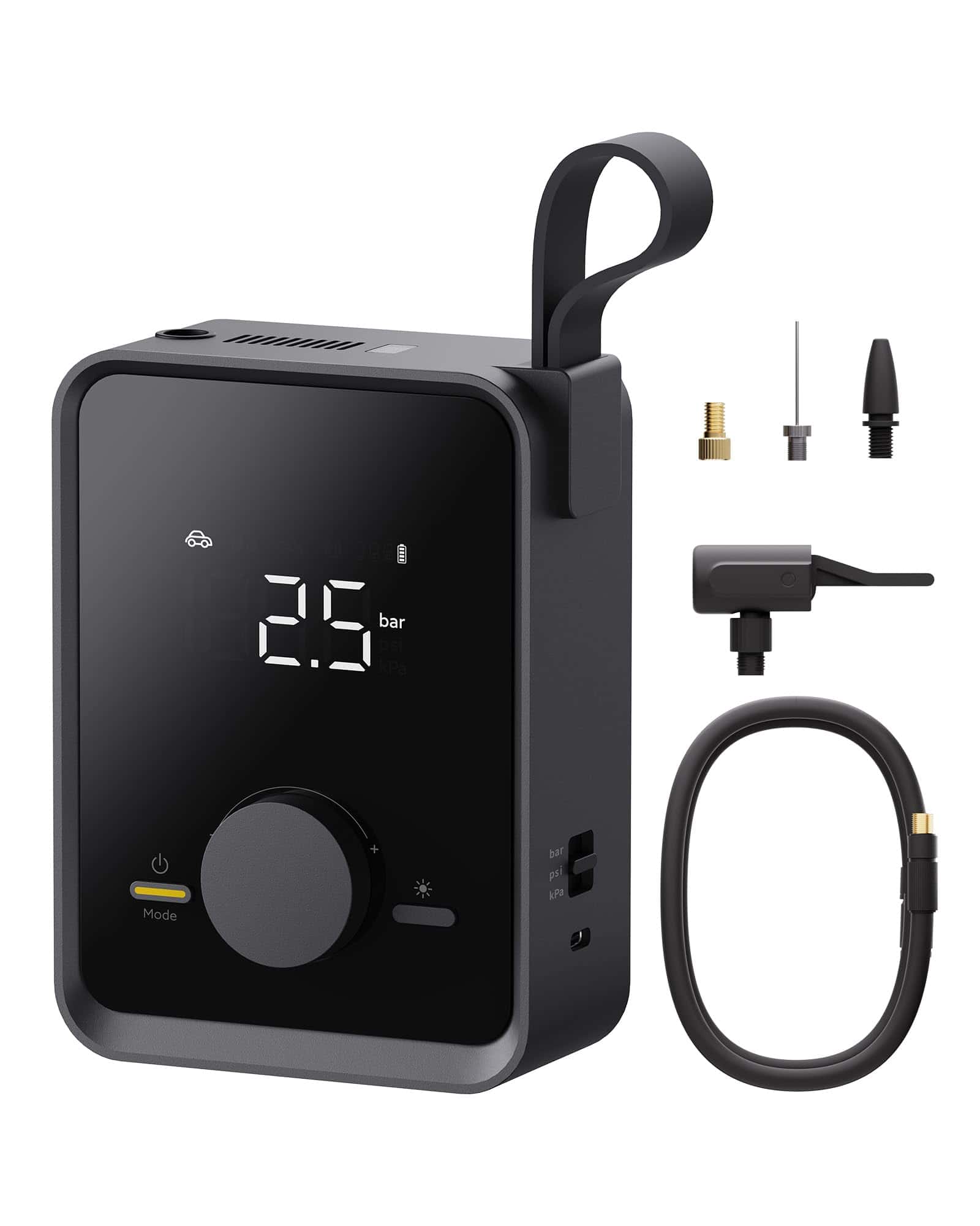 Inflador de Neumáticos Portátil HOTO, Bomba de Aire