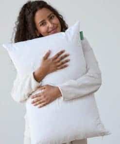 Almohada de cama de aguacate 100% orgánica certificada con