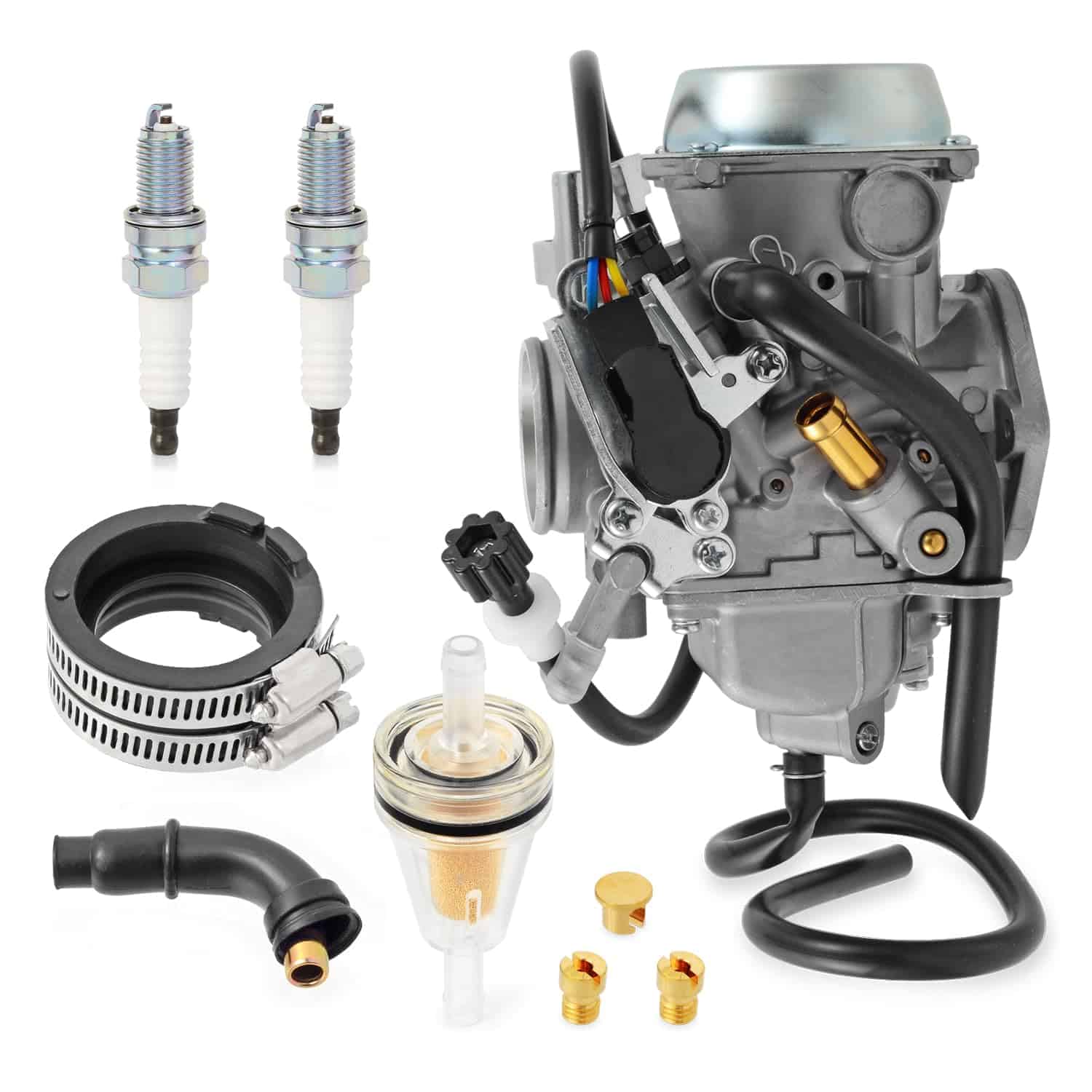 Carburador e Intake Manifold para Honda VTX1300 VTX1300C - Imagen 3