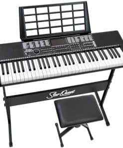 Teclado electrónico portátil StarQuest SQ-KB61KEP de 61