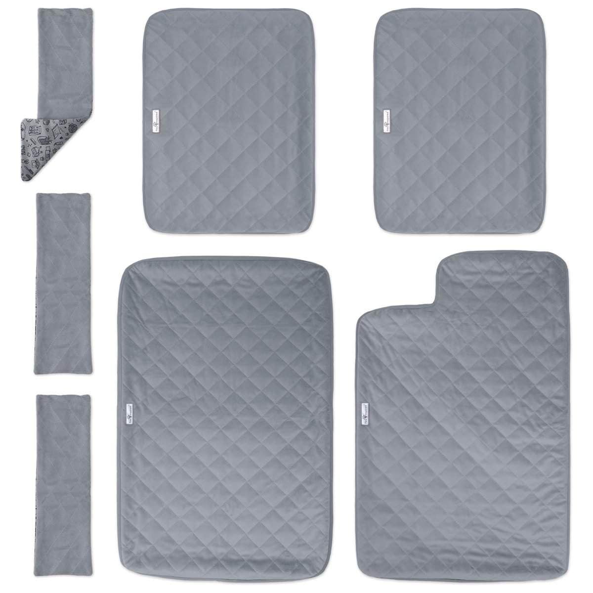 Forros de felpa ajustados Paw Inspired para la jaula Ferret