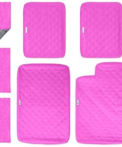 Forros de felpa ajustados Paw Inspired para jaula Ferret