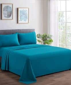 Juego de Sábanas Marino de 600 Hilos Ultra Suave con