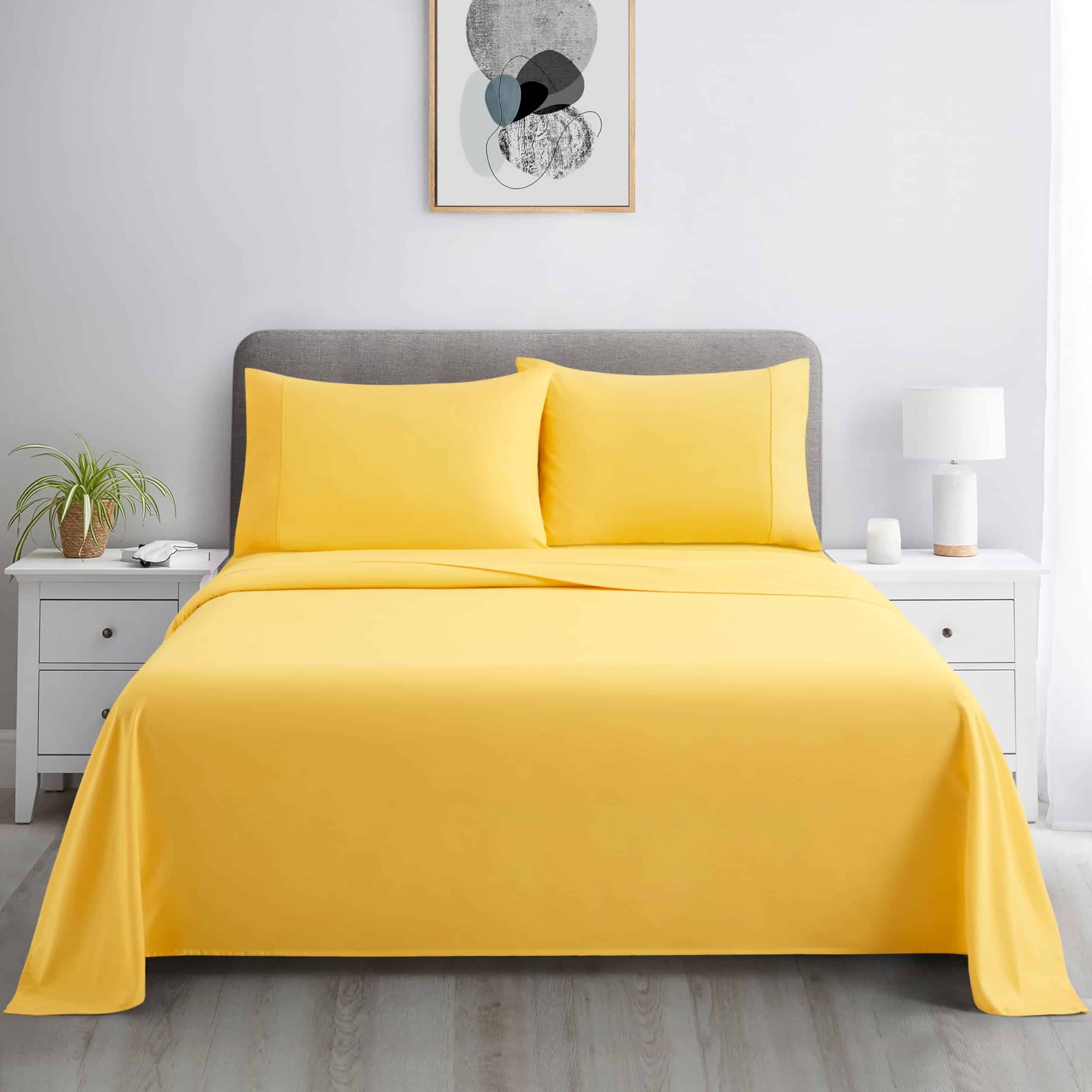 Juego de sábanas de 600 hilos ultra suaves de la línea - Imagen 3