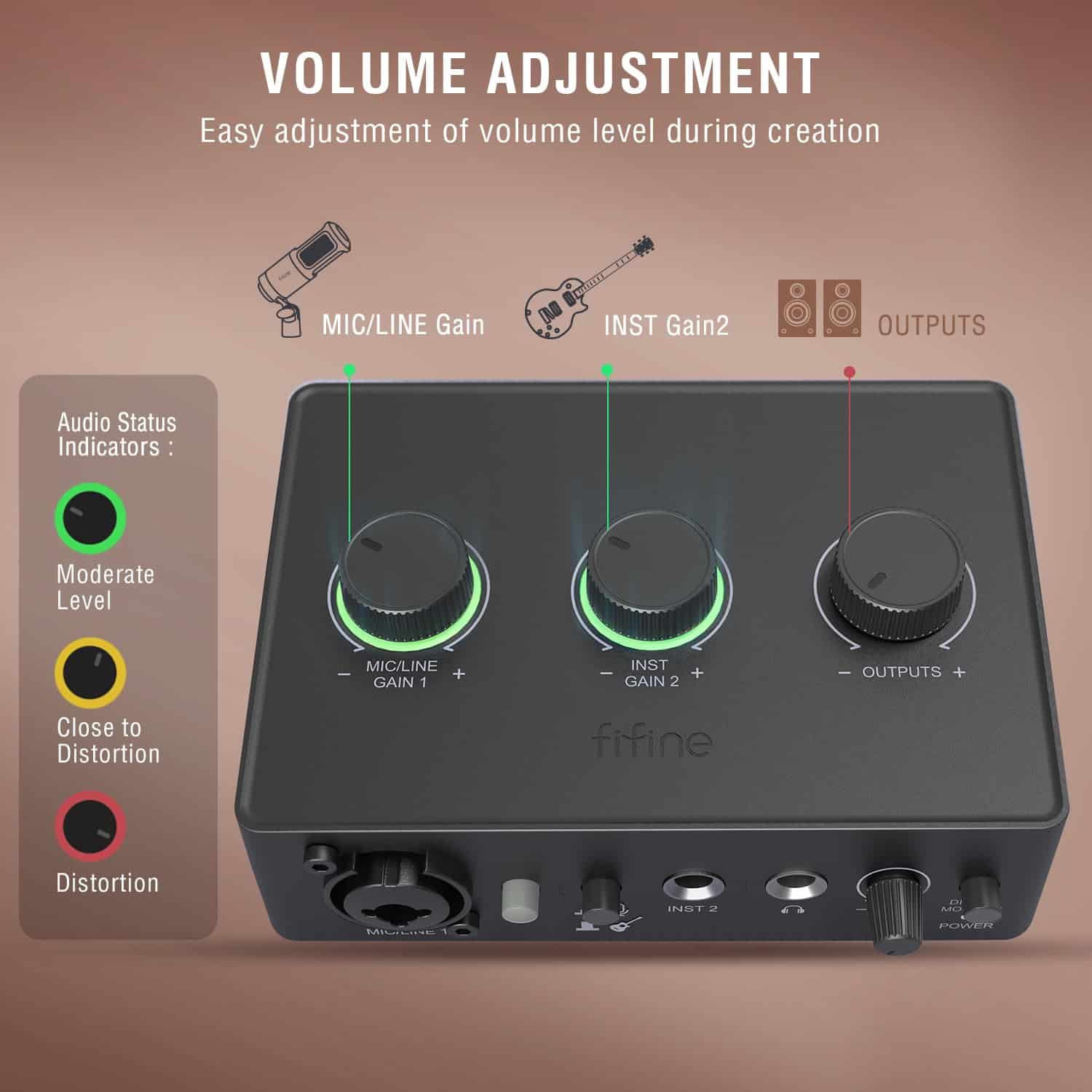 Kit de Equipo de Podcast FIFINE, Set de Grabación Musical - Imagen 7