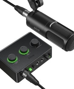 Kit de Equipo de Podcast FIFINE, Set de Grabación Musical
