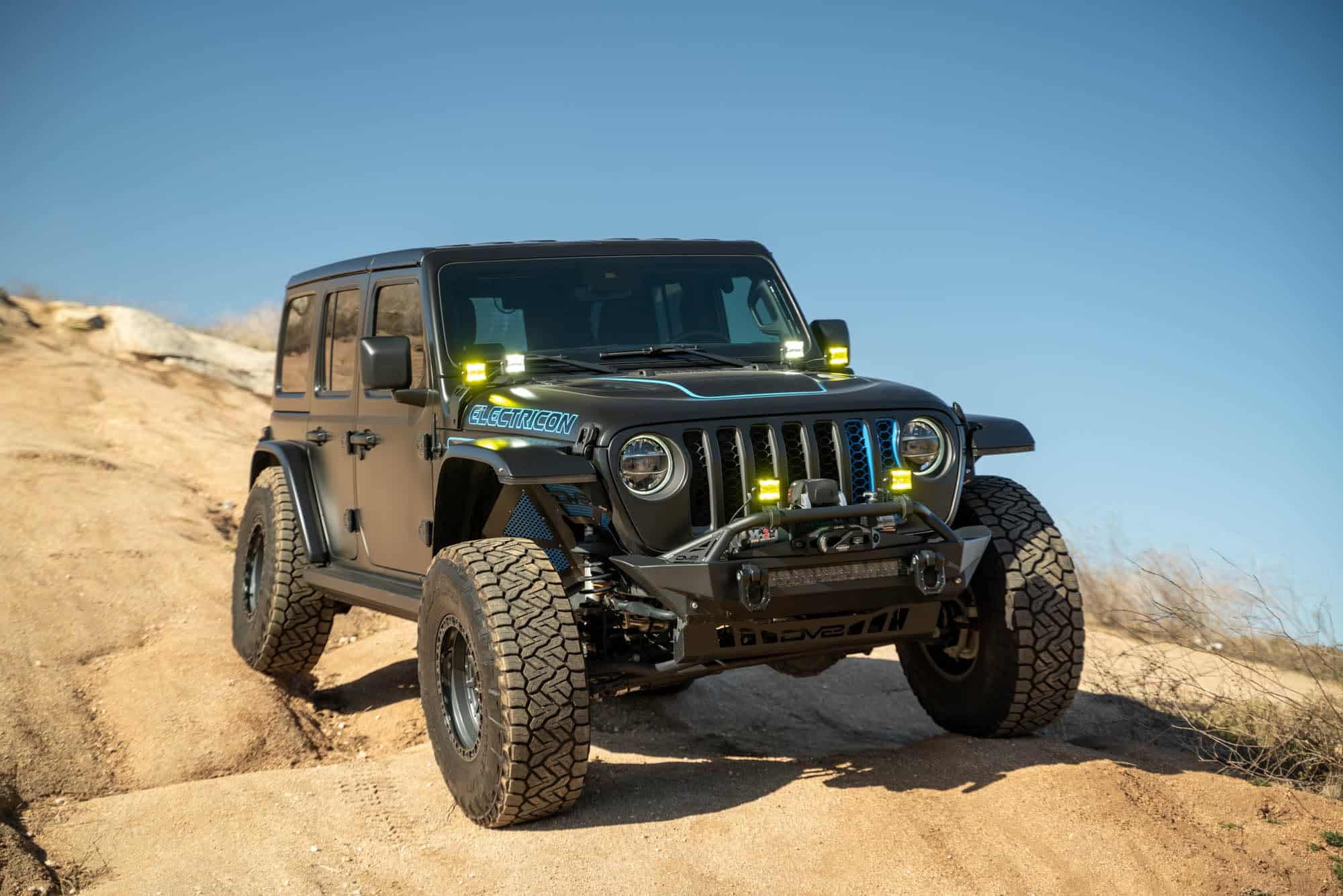 Soportes de Luz Dual para el Jeep Wrangler JL 4xe 2021-2023 - Imagen 10