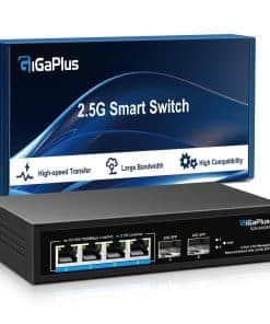 Switch Ethernet Administrado de 6 Puertos 2.5G con 2*10G