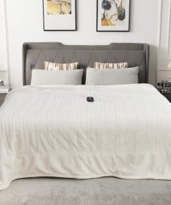 Manta Eléctrica Twin Size WOOMER [Garantía de 5 Años],