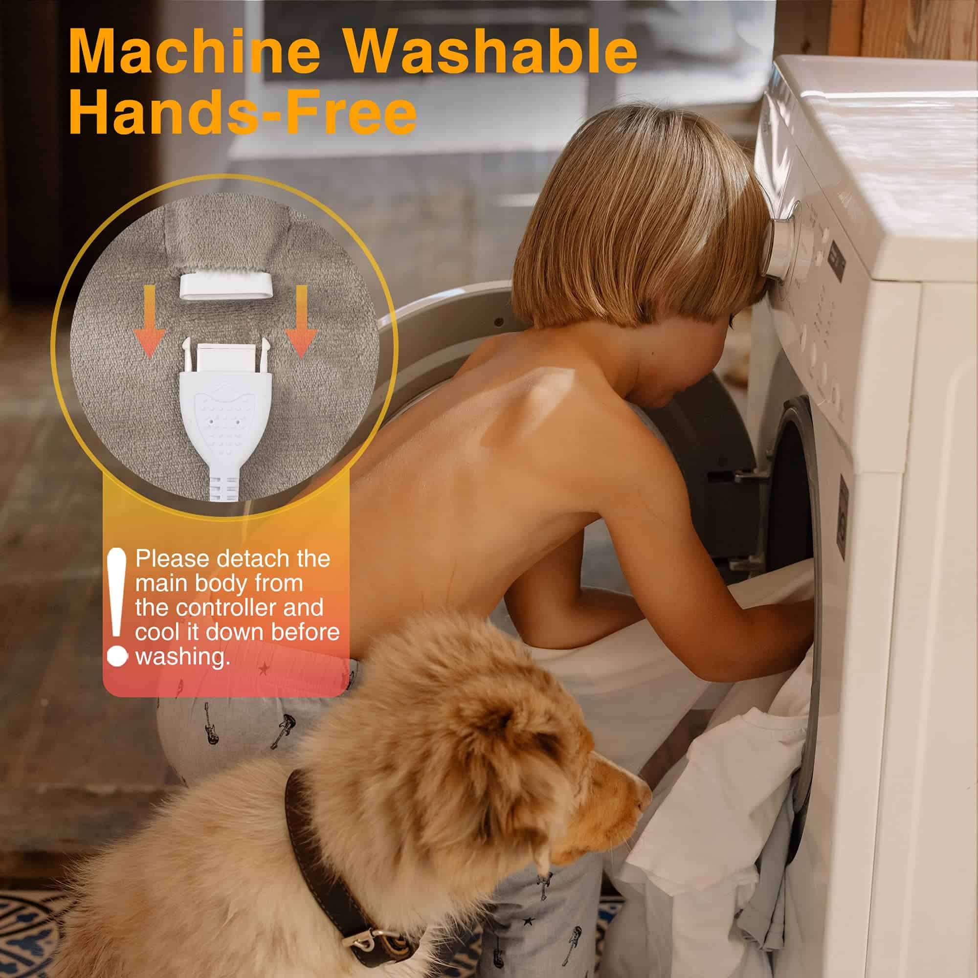 Manta Eléctrica WOOMER Tamaño Individual -icado ETL - Imagen 7