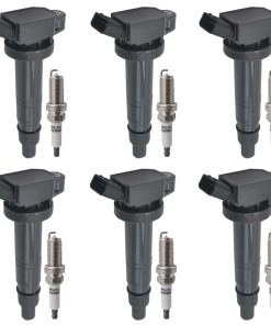 Conjunto de 6pcs Autowxjq Bobina de Encendido y Bujías de