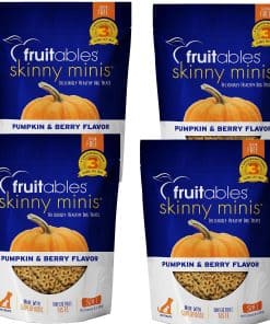 Fruitables Skinny Mini Dog Treats - Premios Saludables para