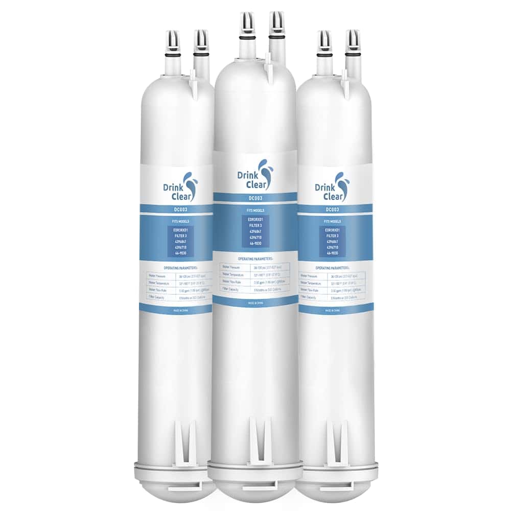 DRINKCLEAR Repuesto para EDR3RXD1, 4396841, 4396710,