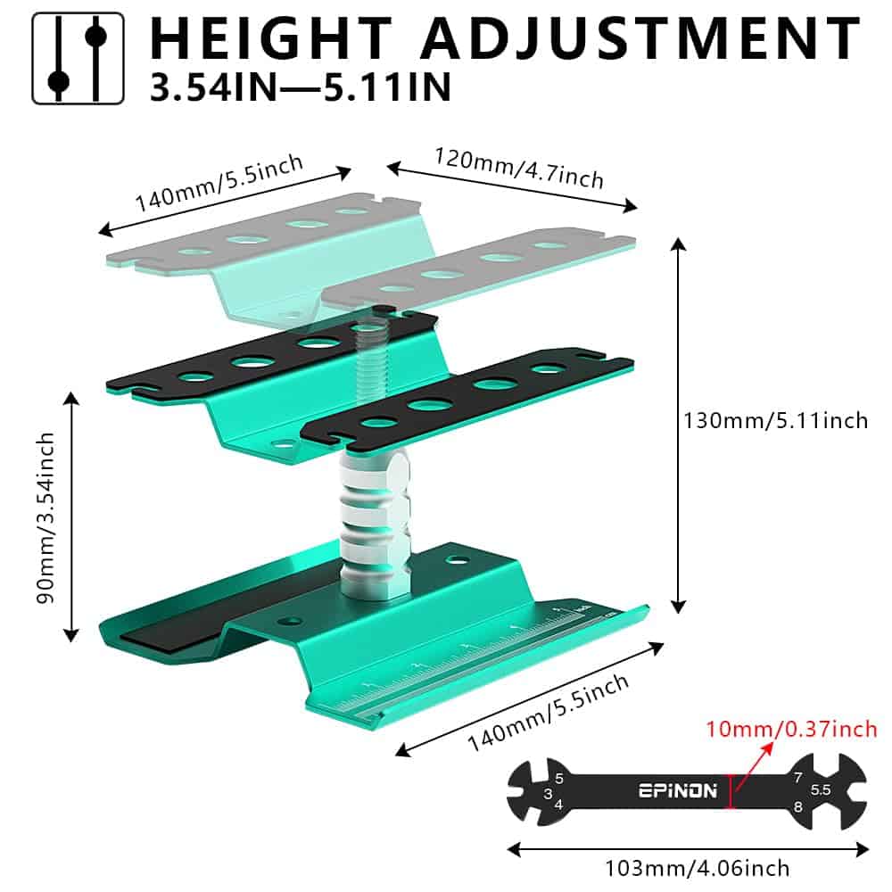 Soporte de trabajo para reparación de automóviles RC EPINON - Imagen 6