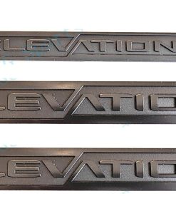 Emblema de Elevación de 3 Piezas para Puerta Trasera