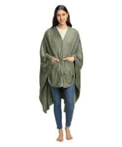 Manta Berkshire PrimaLush� para llevar, envoltorio de capa