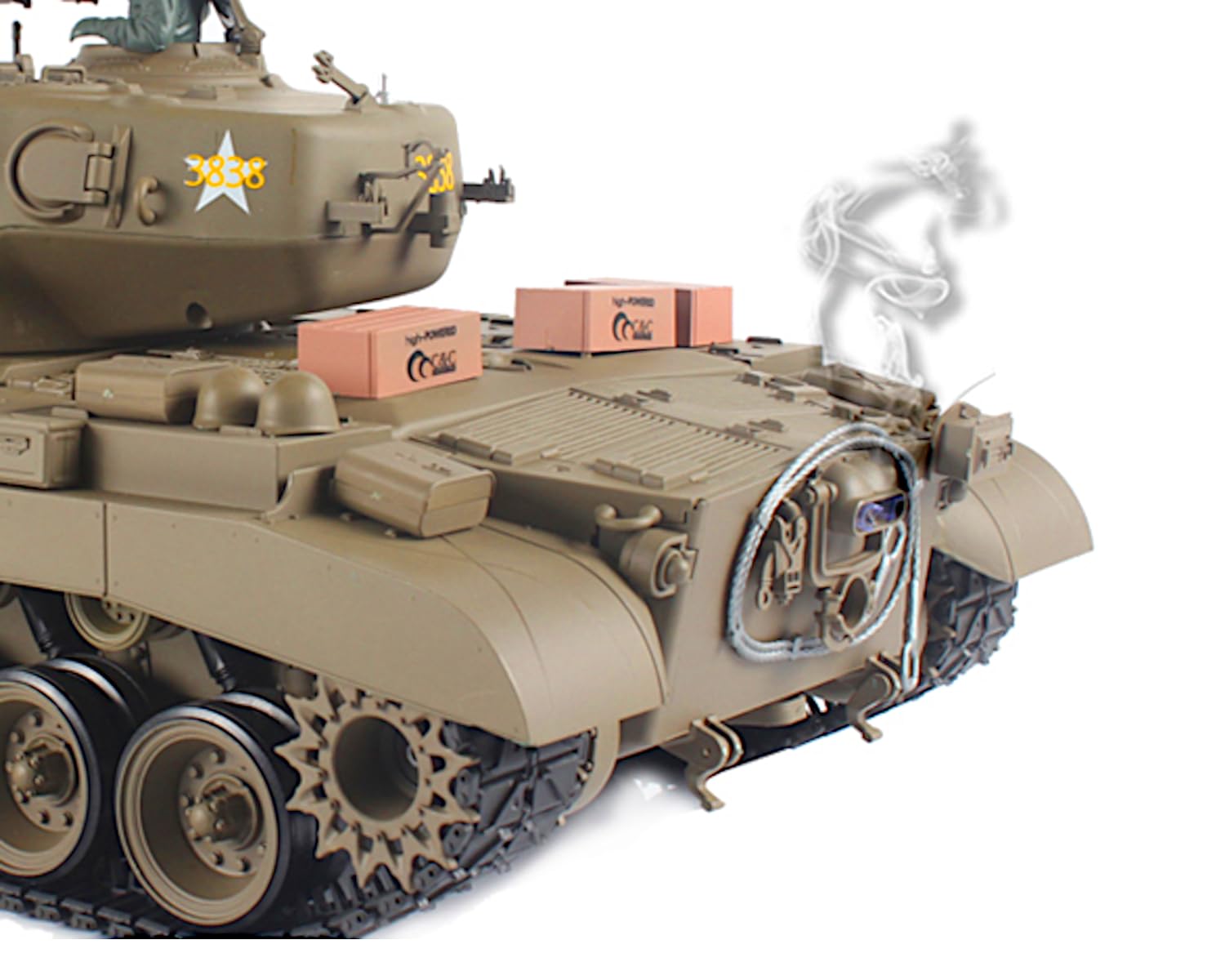 Tanque de Batalla POCO DIVO Snow Leopard M26 Pershing de - Imagen 8