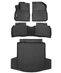 GINOWY - Tapetes y Forro para Maletero para Chevy Malibu