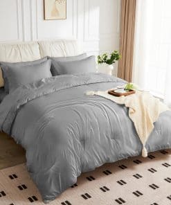 Set de Edredón Tamaño King JOKOLO - 3 -Gris