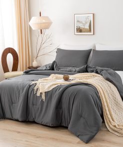 Juego de edredón acogedor ultrasuave BOHOPOPM Polycotton