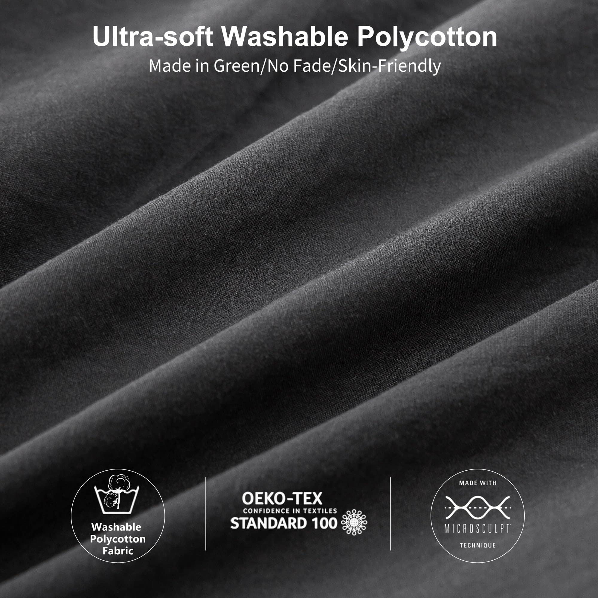 Juego de Edredón BOHOPOPM Softness Cal King - Tela Suave de - Imagen 8