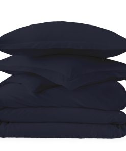 Funda de Edredón Whisper Organics - 100% -Azul Marino