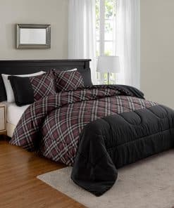 Set de Edredón de 3 Piezas de Lujo Ultra Suave Decoración