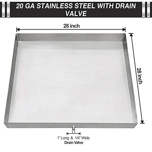Bandeja de Goteo de Acero Inoxidable Pinnacle Woodcraft 28 - Imagen 6