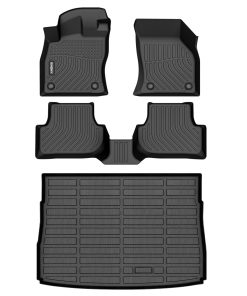 GINOWY - Tapetes y Forro de Maletero para Volkswagen Golf R