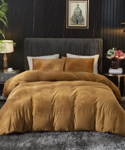 Juego de Funda de Edredón de Terciopelo Ada Queen en Color