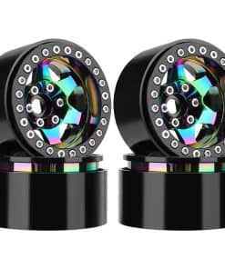 Llanta de rueda con bloqueo de cuentas Rainbow 1.9" Offset