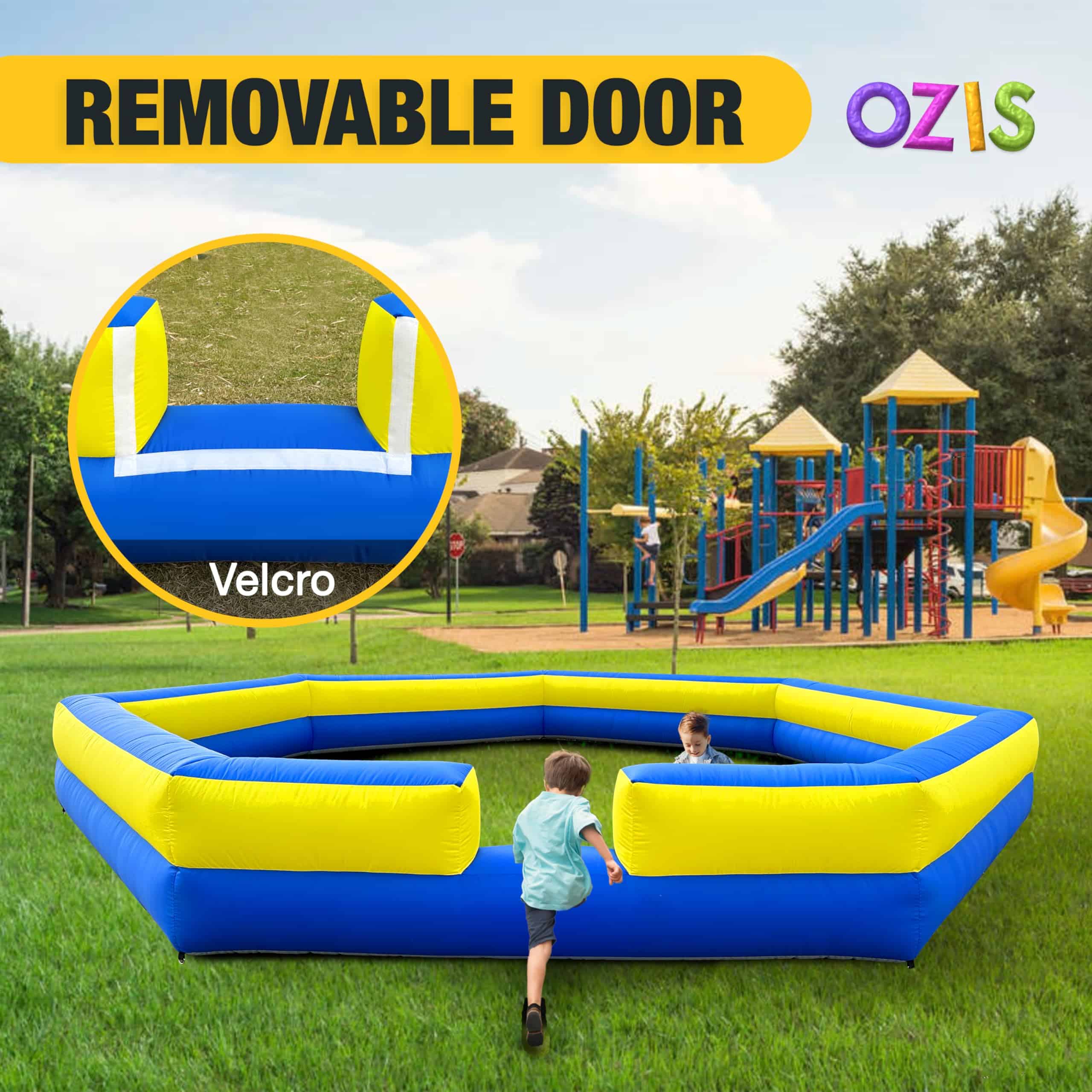 Pit de Gaga Inflable de 15FT con Soplador Incorporado, - Imagen 5