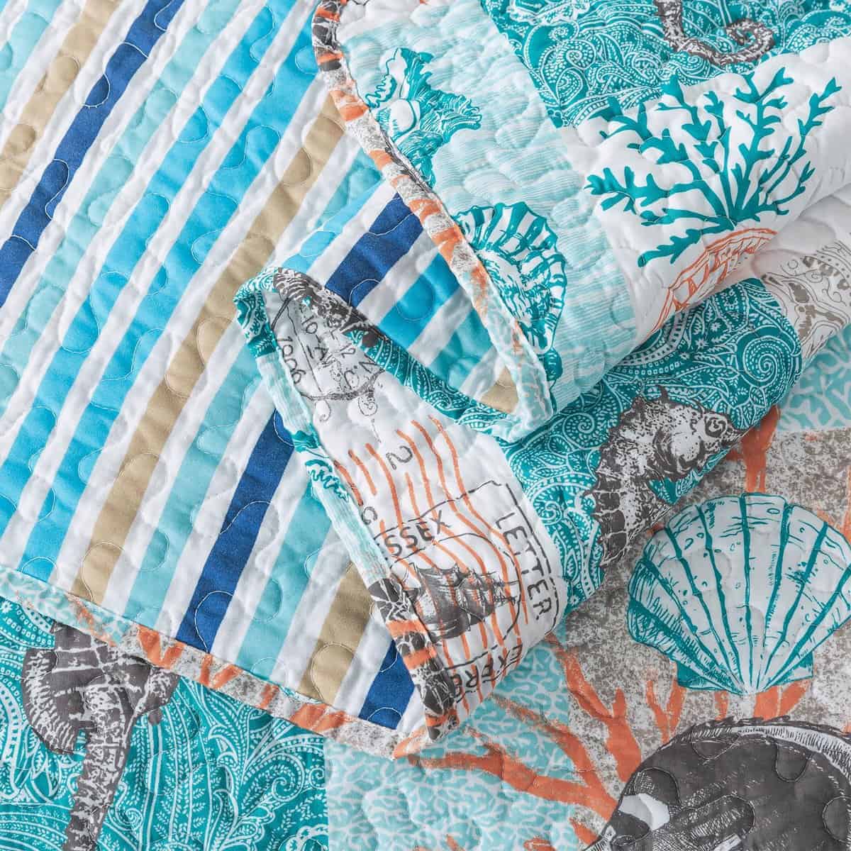 Colcha de Verano Travan Coastal Queen Size, -Coastal--ancien - Imagen 6