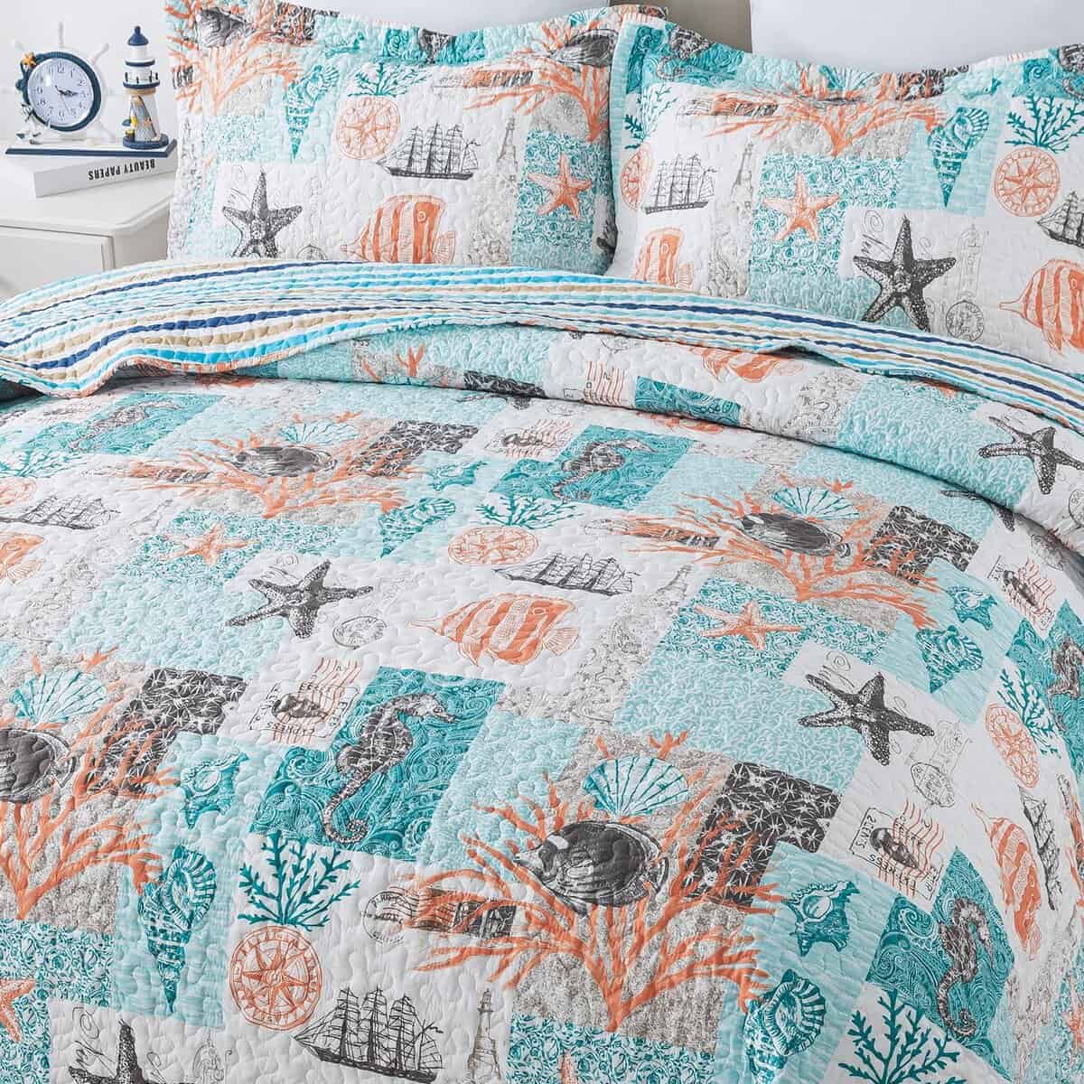 Colcha de Verano Travan Coastal Queen Size, -Coastal--ancien - Imagen 4