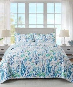 Colcha de Verano Travan Coastal Quilt Tamaño Queen, Ultra