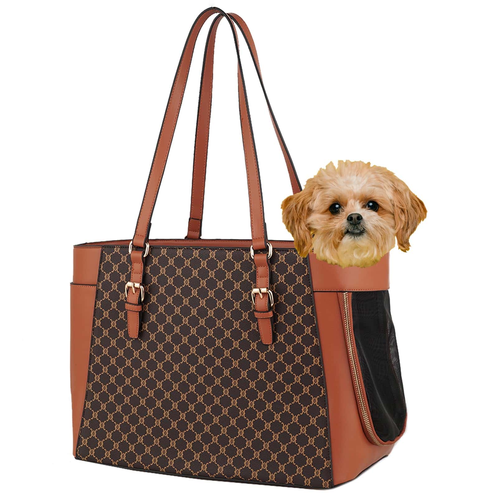 Bolso de Moda para Perro Transportín para Mascotas Pequeñas