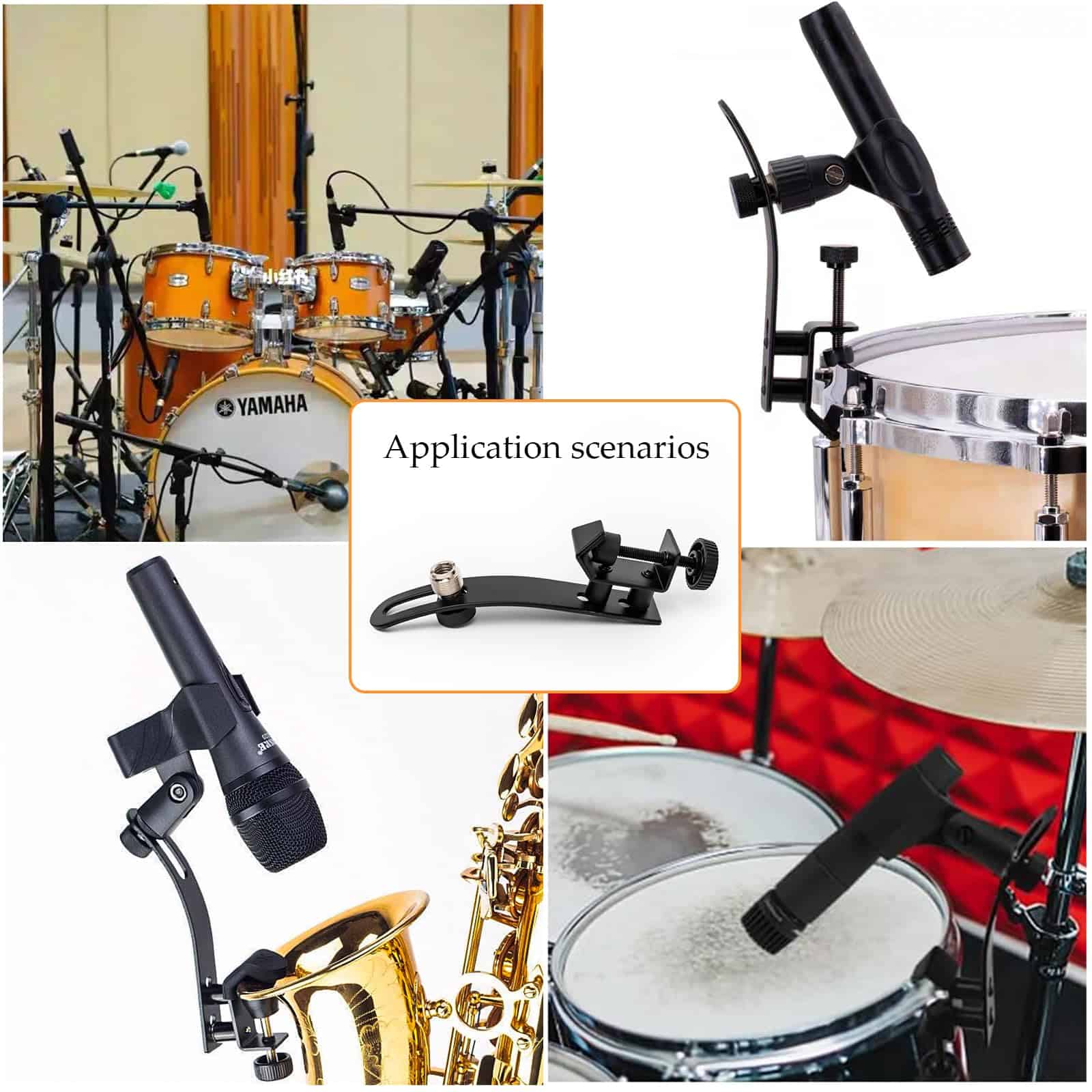 Clips de Micrófono, Soporte de Micrófono a Prueba de Golpes - Imagen 8