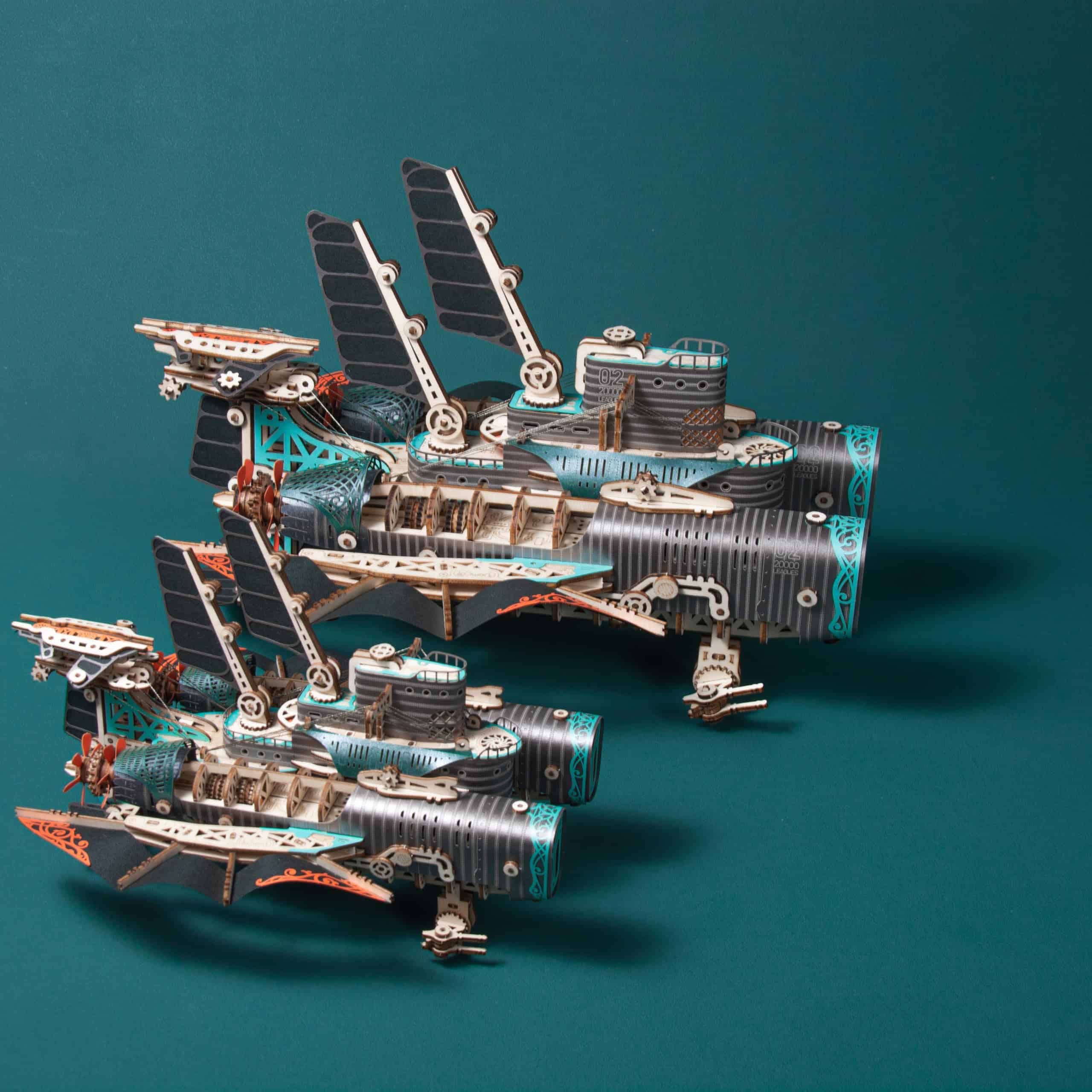 Rompecabezas 3D para Adultos, Nave Espacial Fantasía Veinte