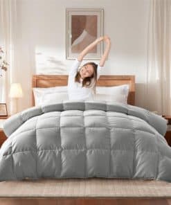 Edredón de Plumas de Ganso WarmKiss Tamaño Queen - Cubierta