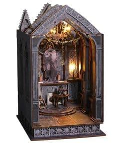 Kit de DIY Book Nook de ROCOXIA, Estante de Booknook,