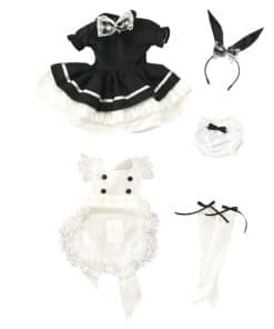 Conjunto de Ropa de Muñeca 1/3 1/4 1/6 BJD Vestido Delantal