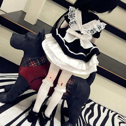 Conjunto de Ropa de Muñeca 1/3 1/4 1/6 BJD Vestido Delantal - Imagen 4