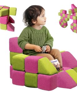 Bloques Magnéticos Suaves nets Tribe para Niños, Bloques